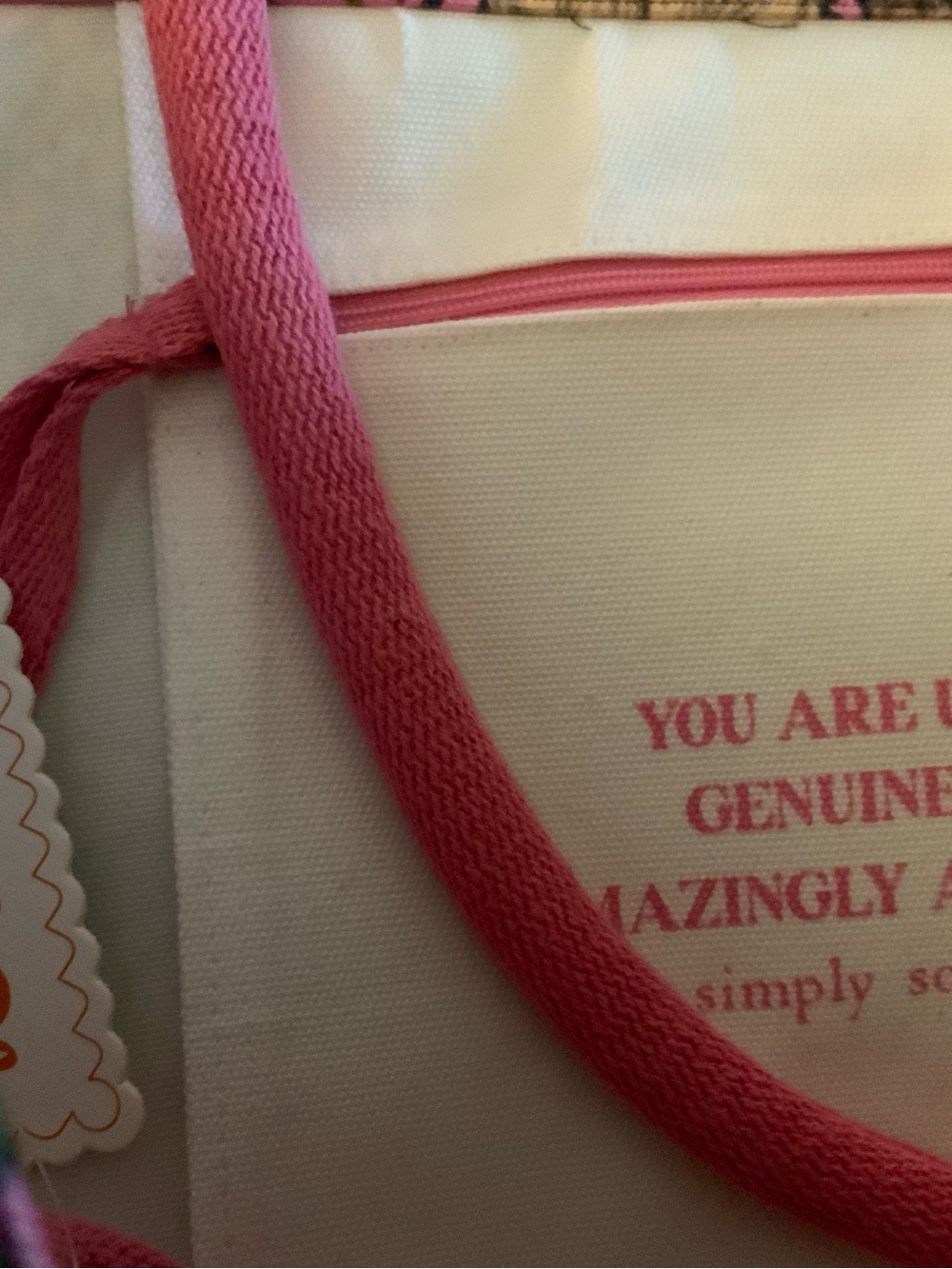 Simply Southern Pink Camo tote bag New - Picture 2 of 4